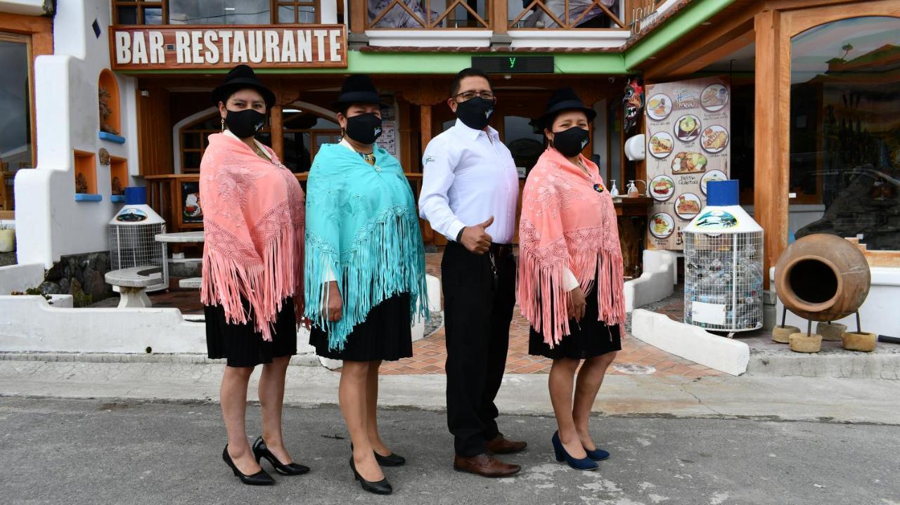 Hosteria Chukirawa Quilotoa Esterno foto